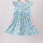 Blue Floral Dress