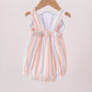 Seashell Stripe Appliqué Bubble