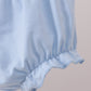 Seashell Stripe Embroidered Bloomer Set