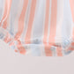 Seashell Stripe Appliqué Bubble
