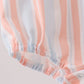 Seashell Stripe Appliqué Bubble