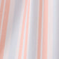Seashell Stripe Embroidered Dress