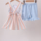 Seashell Stripe Appliqué Set