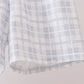 Blue Faith Quote Embroidered Shorts Set
