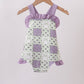 Purple Floral Bubble