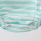 Blue stripe under the sea Embroidered Bubble