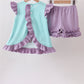 Blue under the sea Embroidered Set