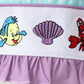 Blue under the sea Embroidered UPF Swim Set