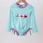 Blue under the sea Embroidered UPF Rashguard