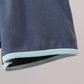 Blue Stripe under the sea Embroidered Set