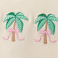 Palm Tree Embroidered Bloomer Set