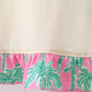 Palm Tree Embroidered Bloomer Set