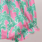 Palm Tree Embroidered Bloomer Set