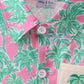 Palm Tree Embroidered Set