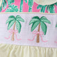 Palm Tree Smocked UPF Swim Set