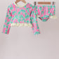 Palm Tree UPF Rashguard Set