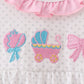 Pink Bow Ruffle Bubble