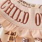 Child of God Smocked Ruffle Bubble