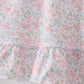 Blue Floral Print Ruffle Shorts Set