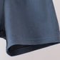 Blue Stripe Shorts Set