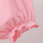 Pink Garden Ruffle Bloomer Set