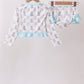 Blue Boots Ruffle Rashguard Set