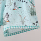 Green Duck Pocket Shorts Set