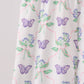 Purple Butterfly Applique Jumpsuit