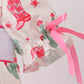 Pink Boots Smocked Bubble