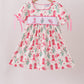 Pink Boots Smocked Dress