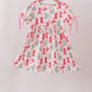 Pink Boots Smocked Dress