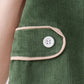 Green Corduroy Jon Jon Set