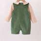 Green Corduroy Jon Jon Set