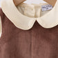 Brown Corduroy Jon Jon Set