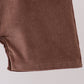Brown Corduroy Jon Jon Set