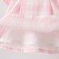 Pink Gingham Bloomer Set