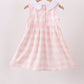 Pink gingham Dress