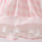 Pink gingham Dress