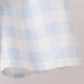 Blue Gingham Shorts Set