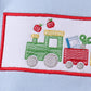 Blue Train Embroidered Set