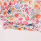 Coral Jesus Loves me Embroidered Floral Bubble