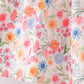 Coral Jesus Loves me Embroidered Floral Shorts Set