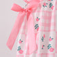 Pink Floral Ruffle Bubble