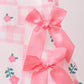 Pink Floral Ruffle Dress