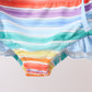 Rainbow Stripe Swimsuit