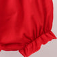 Red Apple Embroidered Bloomer Set