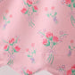 Pink Floral Ruffle Shorts Set