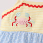 Blue Crab Applique Bubble