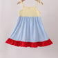Blue Crab Applique Dress