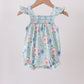 Floral Smocked Bubble